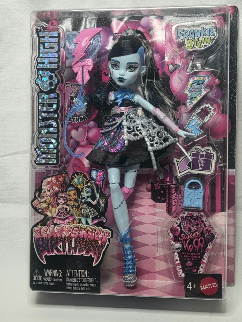 Monster High Scary Sweet Birthday Frankie Stein Doll NIB